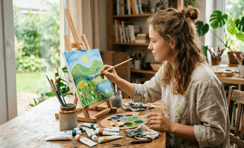 Getting Started with Acrylic Paint