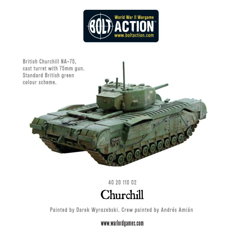 Warlord Games Churchill Tank Scale Model