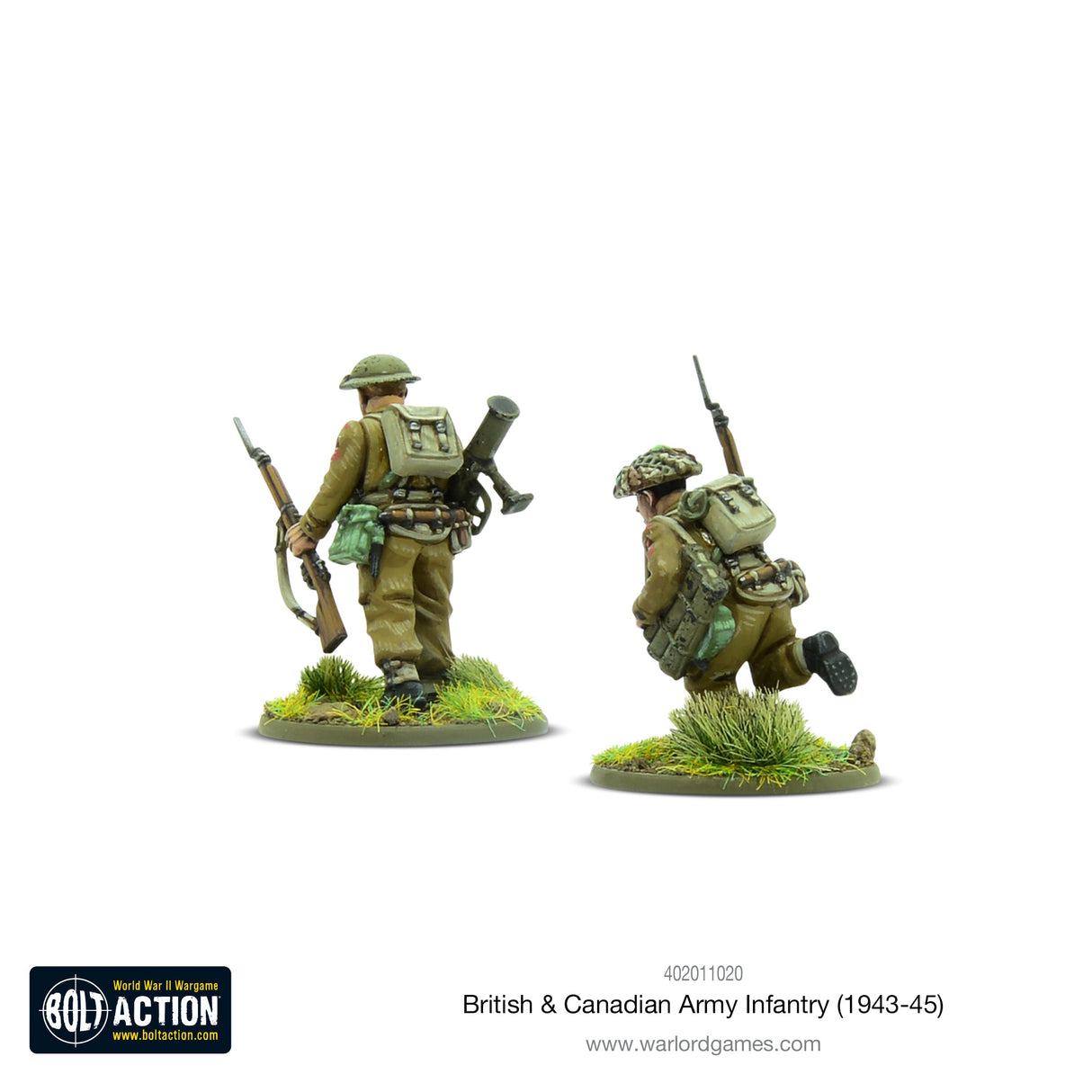 Warlord Games British & Canadian Army infantry (1943-45) Miniatures