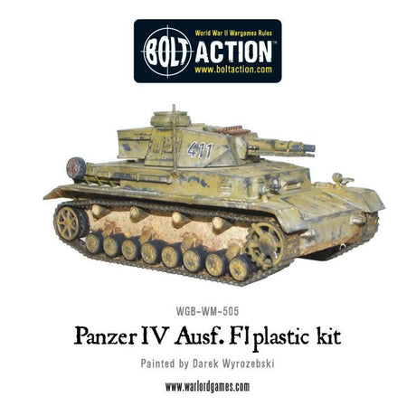 Warlord Games Panzer IV Ausf. F1/G/H Medium Tank Scale Model