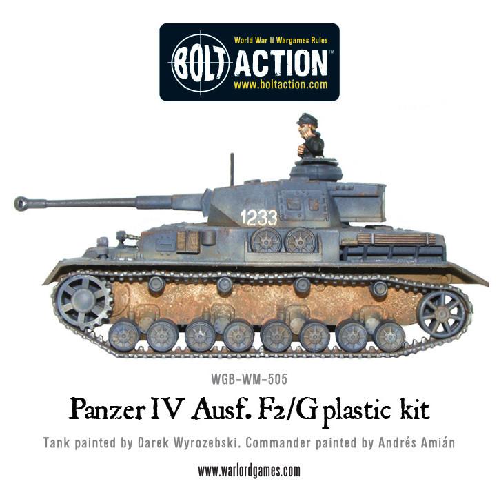 Warlord Games Panzer IV Ausf. F1/G/H Medium Tank Scale Model
