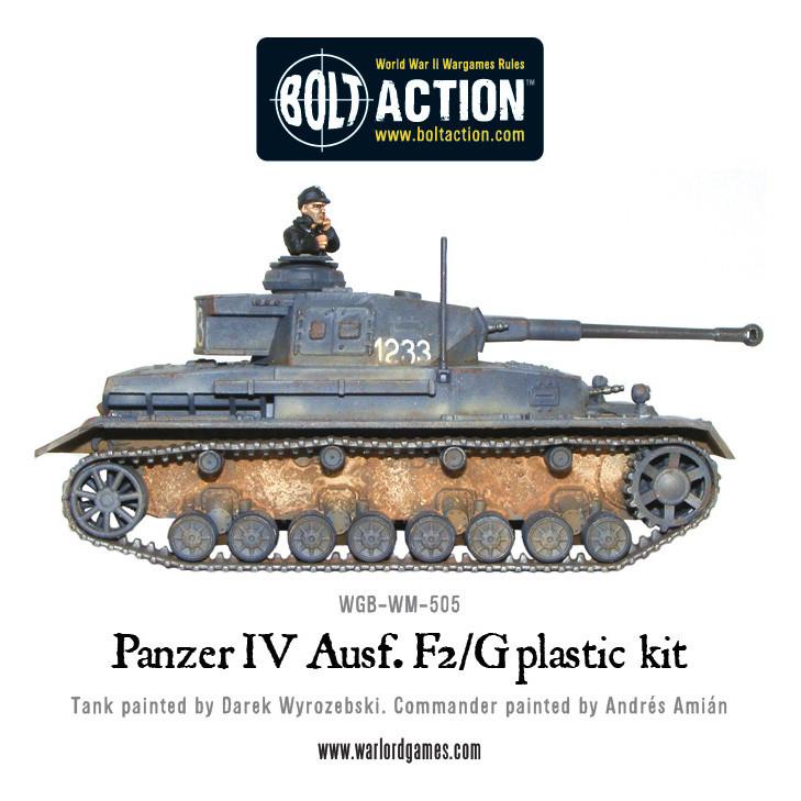 Warlord Games Panzer IV Ausf. F1/G/H Medium Tank Scale Model