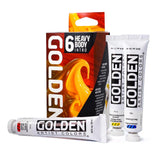 Golden Heavy Body Intro akrilinių dažų rinkinys, 6x22 ml