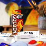 Golden Heavy Body Intro akrilinių dažų rinkinys, 6x22 ml
