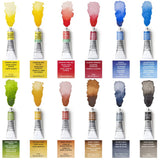 Winsor & Newton kelioninis Professional akvarelės rinkinys su priedais medinėje dėžutėje