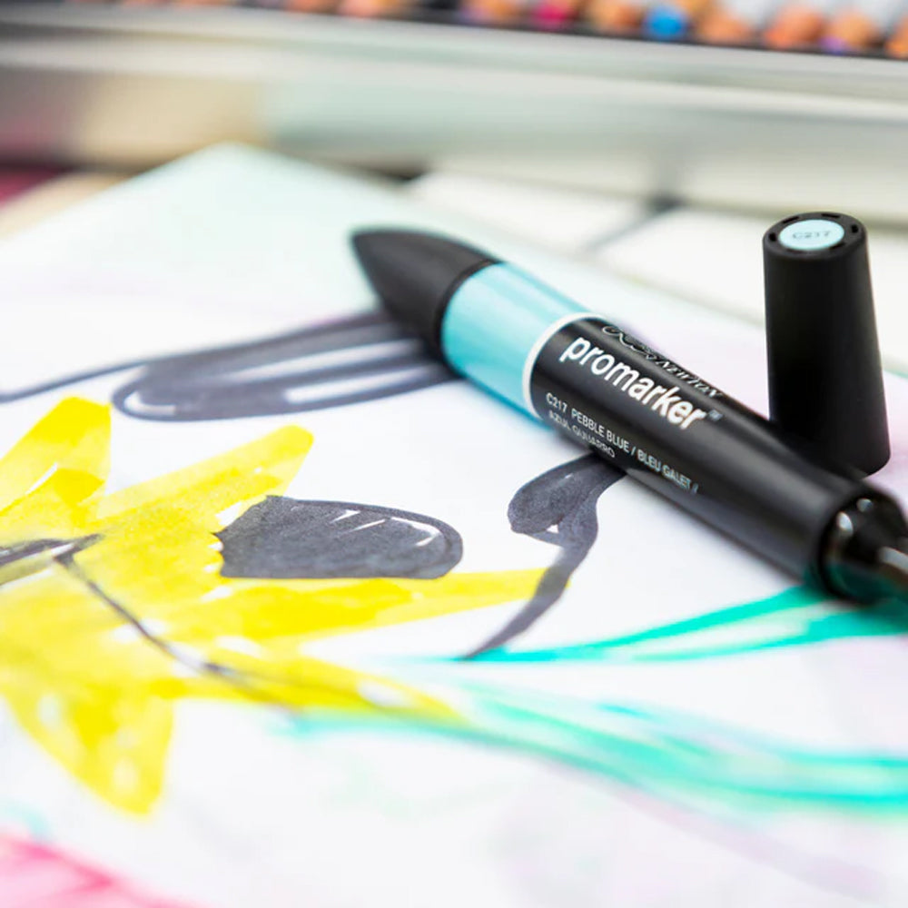 Winsor & Newton Promarker grafinis markeris, spalvos 1-93 (1/2 dalis)