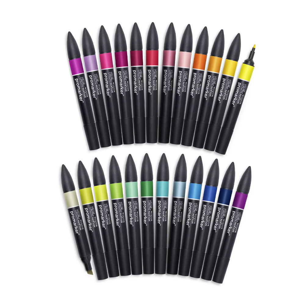 Winsor & Newton Promarker Graphic Marker, colors 1-93 (part 1/2)