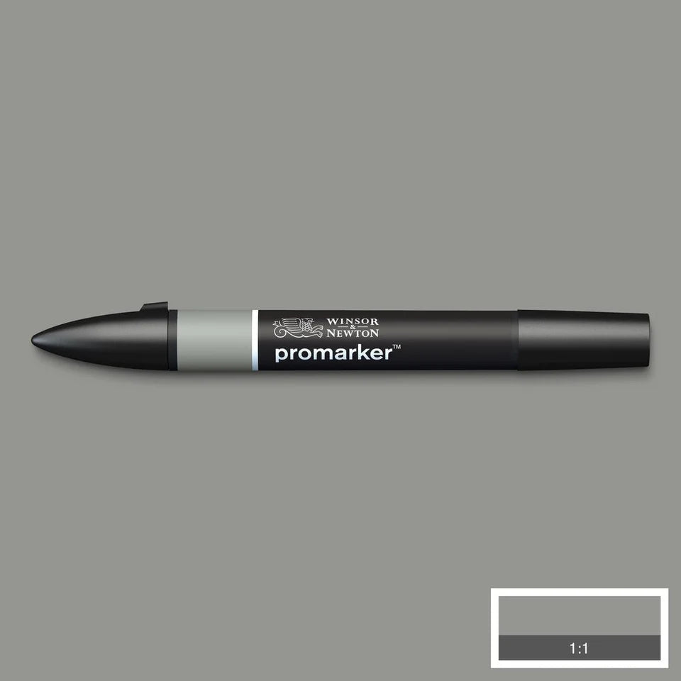 Winsor & Newton Promarker grafinis markeris, spalvos 1-93 (1/2 dalis)
