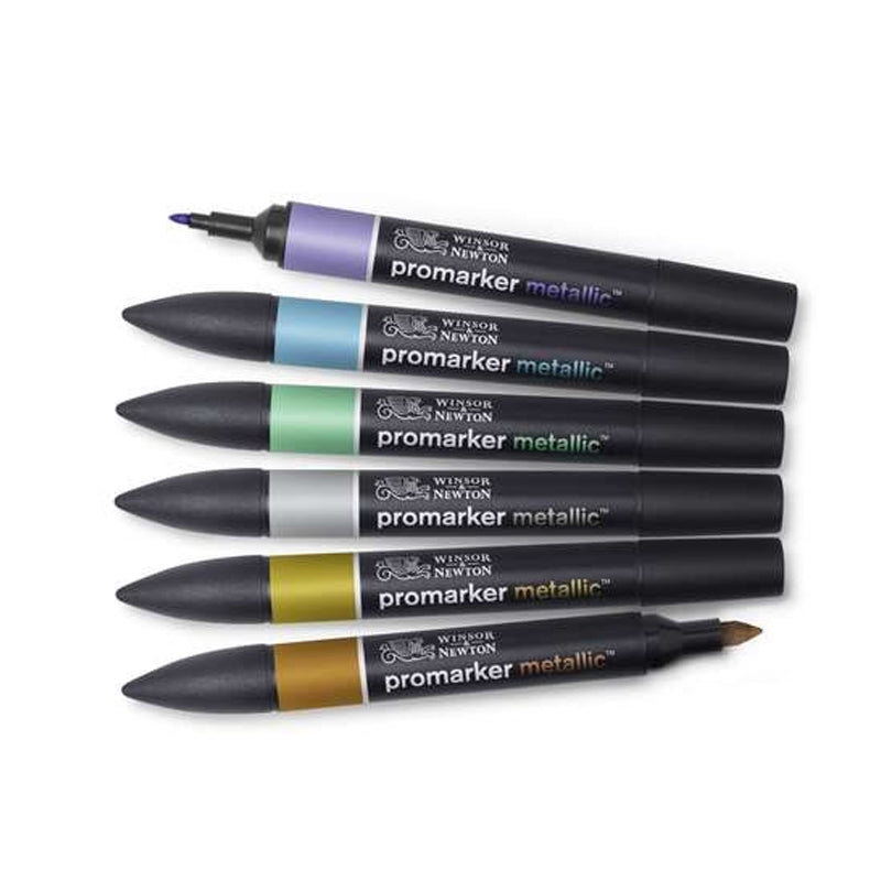 Winsor & Newton Promarker metalinių atspalvių grafinis markeris