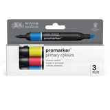 Winsor & Newton Promarker grafinių markerių rinkinys Primary, 3 vnt.