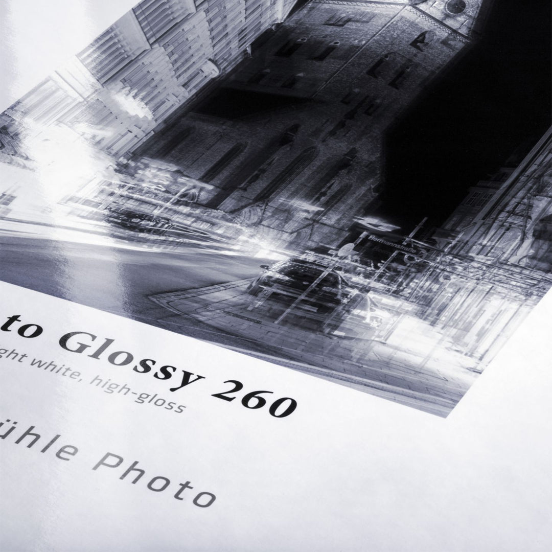 Hahnemühle Photo popieriaus pavyzdžių rinkinys, 7 rūšys, 14 lapų