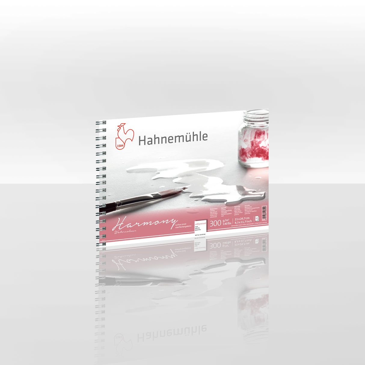 Hahnemühle Harmony akvarelinio popieriaus blokas, 12 lapų, 300 gsm