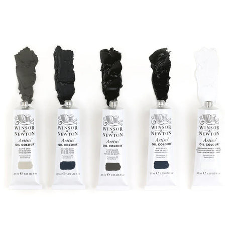Winsor & Newton Artists' aliejinių dažų rinkinys Neutral, 5x37 ml