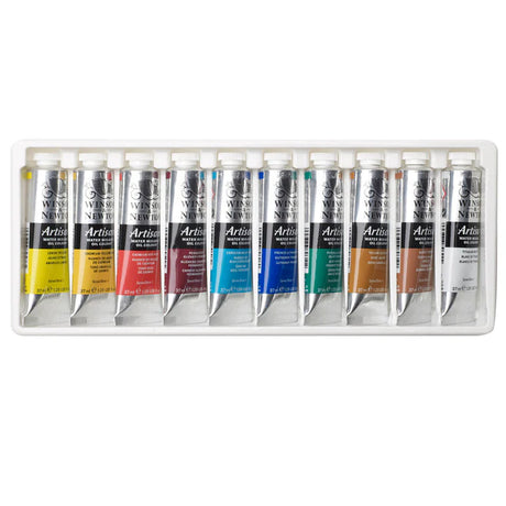 Winsor & Newton Artisan vandeniu skiedžiamų aliejinių dažų rinkinys, 10x37 ml