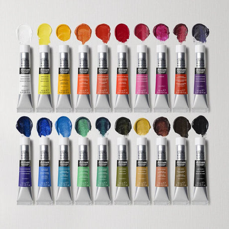 Winsor & Newton Artisan vandeniu skiedžiamų aliejinių dažų rinkinys, 20x12 ml