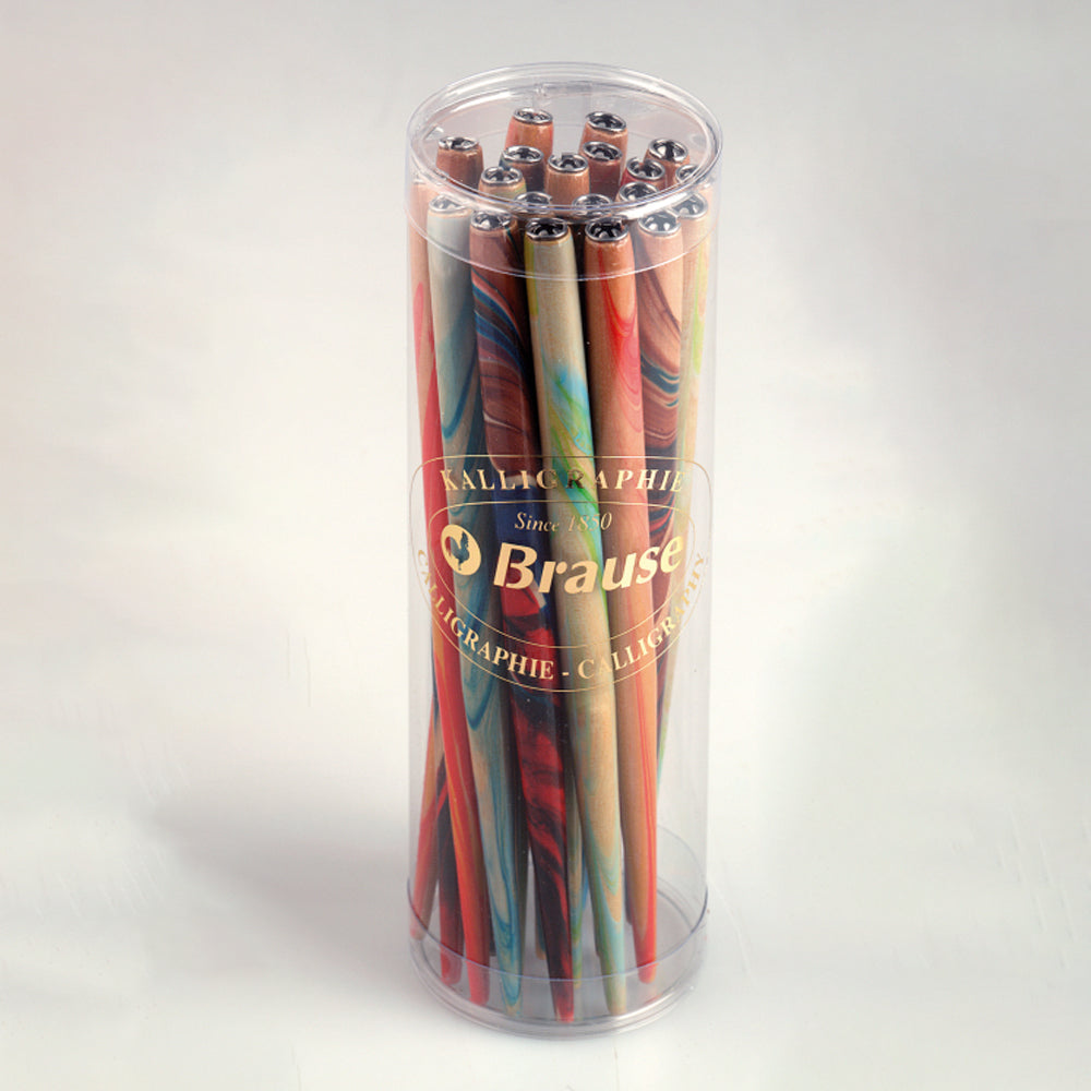 Brause Marbled Nib Holder (color is chosen at random)