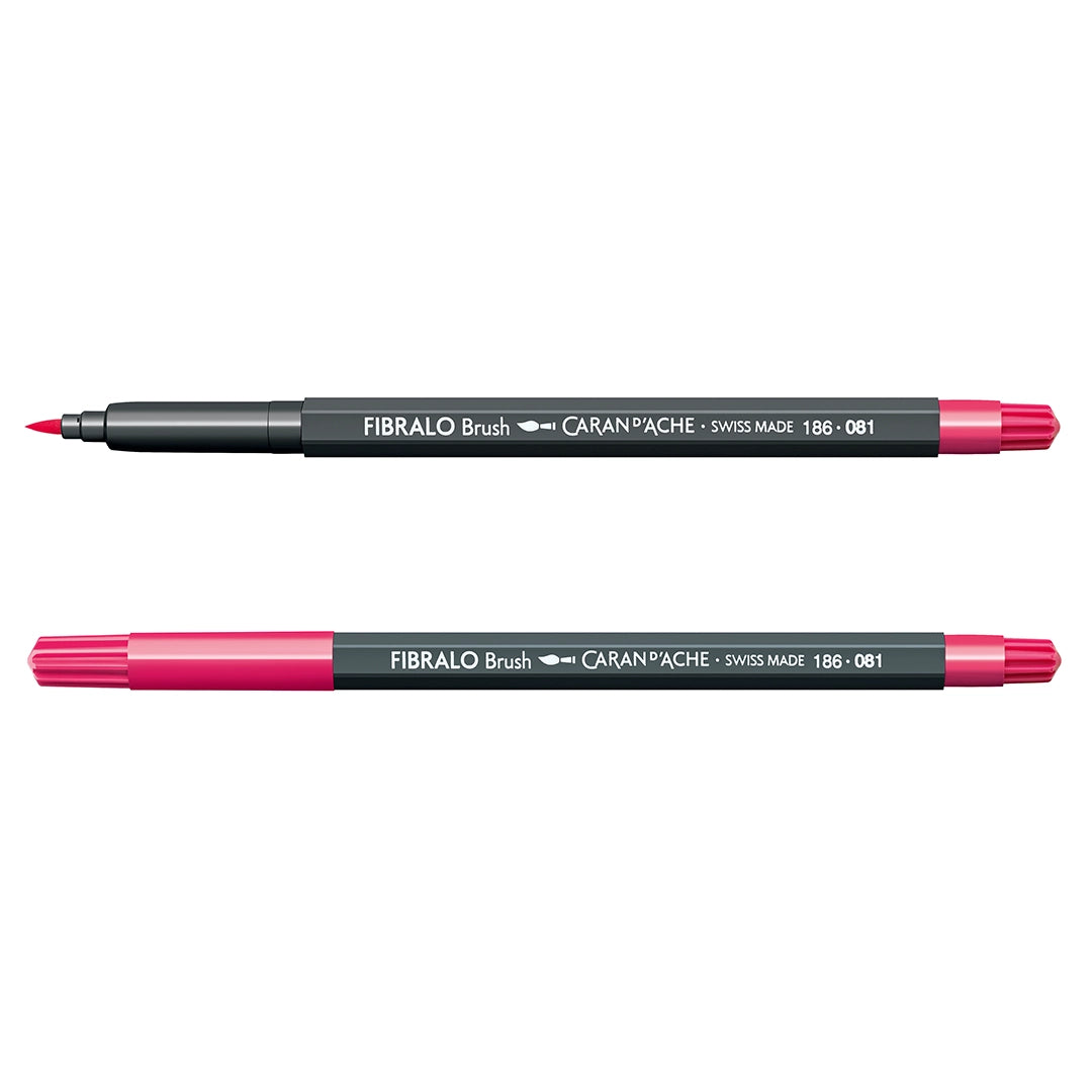 Caran d'Ache FIBRALO™ Water-Soluble Brush Pens