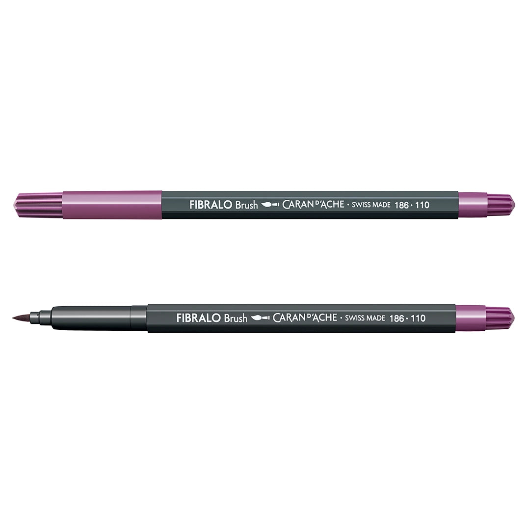 Caran d'Ache FIBRALO™ Water-Soluble Brush Pens