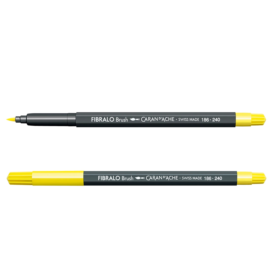 Caran d'Ache FIBRALO™ Water-Soluble Brush Pens