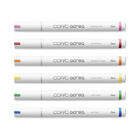 Copic Acrea Paint Marker Set Vivid, 6 pcs.