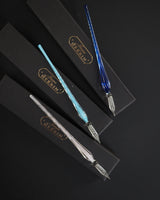 Jacques Herbin Glass Nib Pen, Twisted, 18 cm