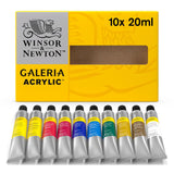 Winsor & Newton Galeria akrilinių dažų rinkinys, 10x20 ml
