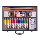 Van Gogh Acrylic Paint Starter Box XL, 12 x 40 ml + accessories