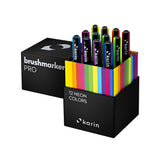 Karin Brushmarker PRO Markers Set | 12 Neon Colours