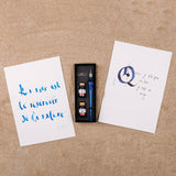 Jacques Herbin Blue Glass Nib and Ink Set