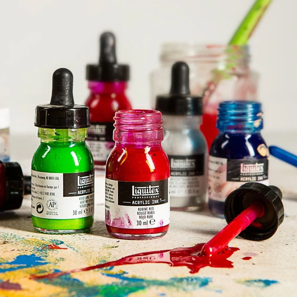 Liquitex Professional akrilinio tušo rinkinys Essentials, 3x30 ml