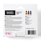 Liquitex Professional akrilinio tušo rinkinys Essentials, 3x30 ml
