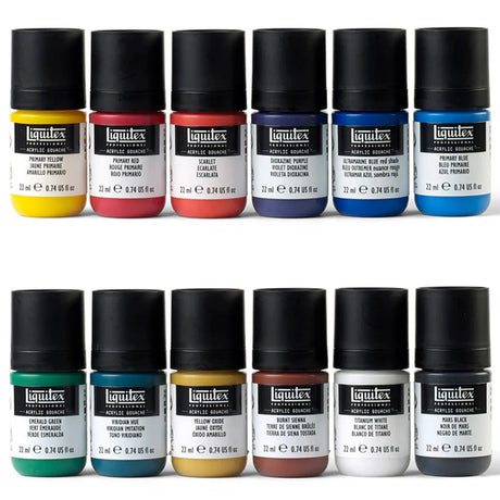 Liquitex akrilinio guašo rinkinys Essentials, 12x22 ml