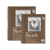 Strathmore Sketch 400 Series spiralinis popieriaus bloknotas, 89 gsm