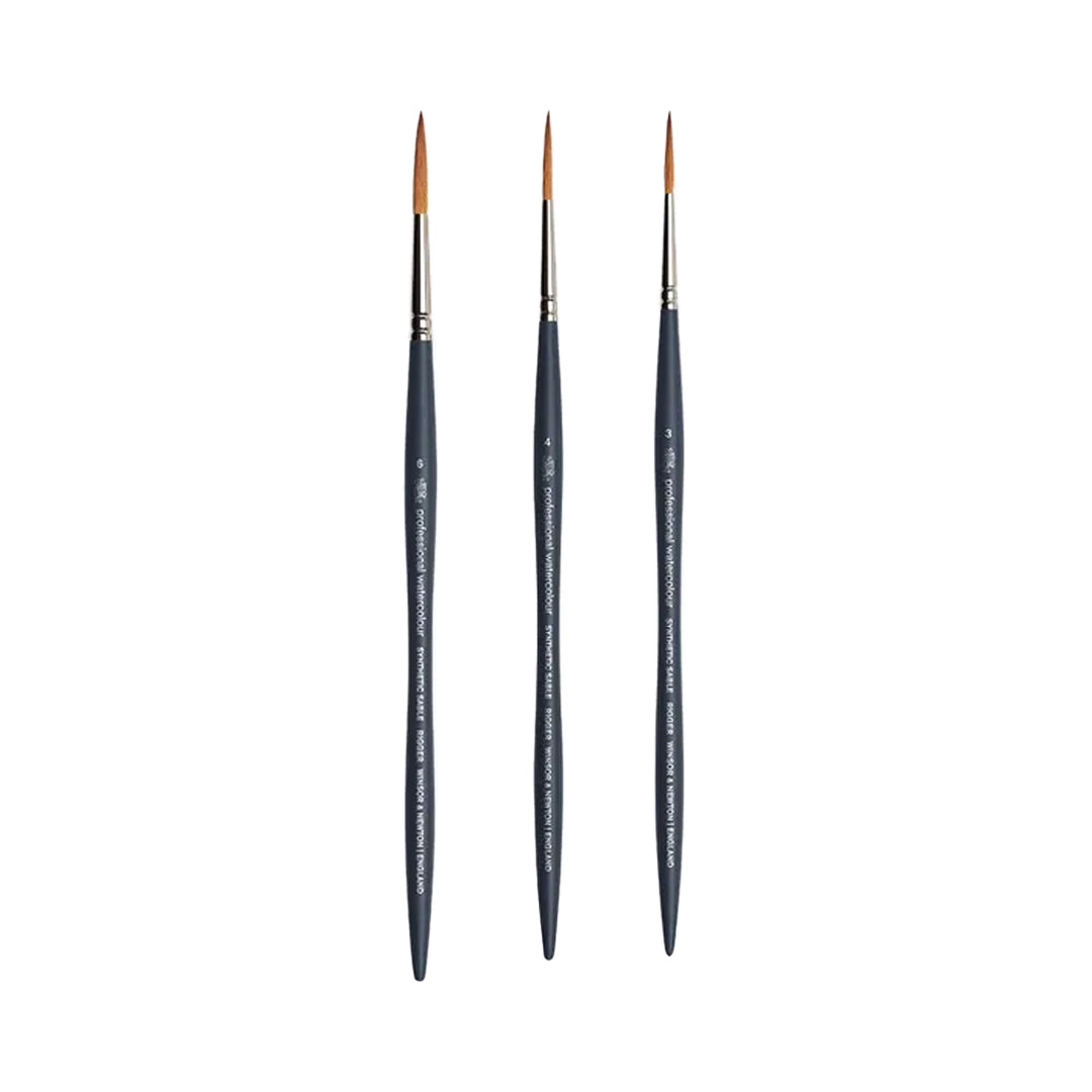 Winsor & Newton Professional sintetinis pailgas Rigger teptukas