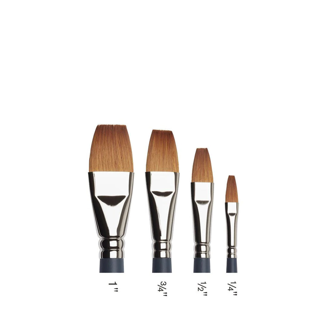 Winsor & Newton Professional sintetinis One Stroke plokščias teptukas