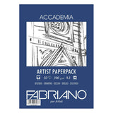 Fabriano Accademia Artist Paperpack piešimo bloknotas