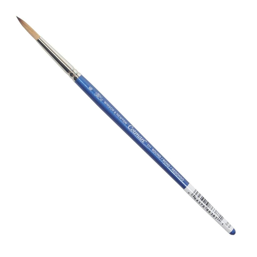 Winsor & Newton Cotman akvarelinis apvalus teptukas, serija 111