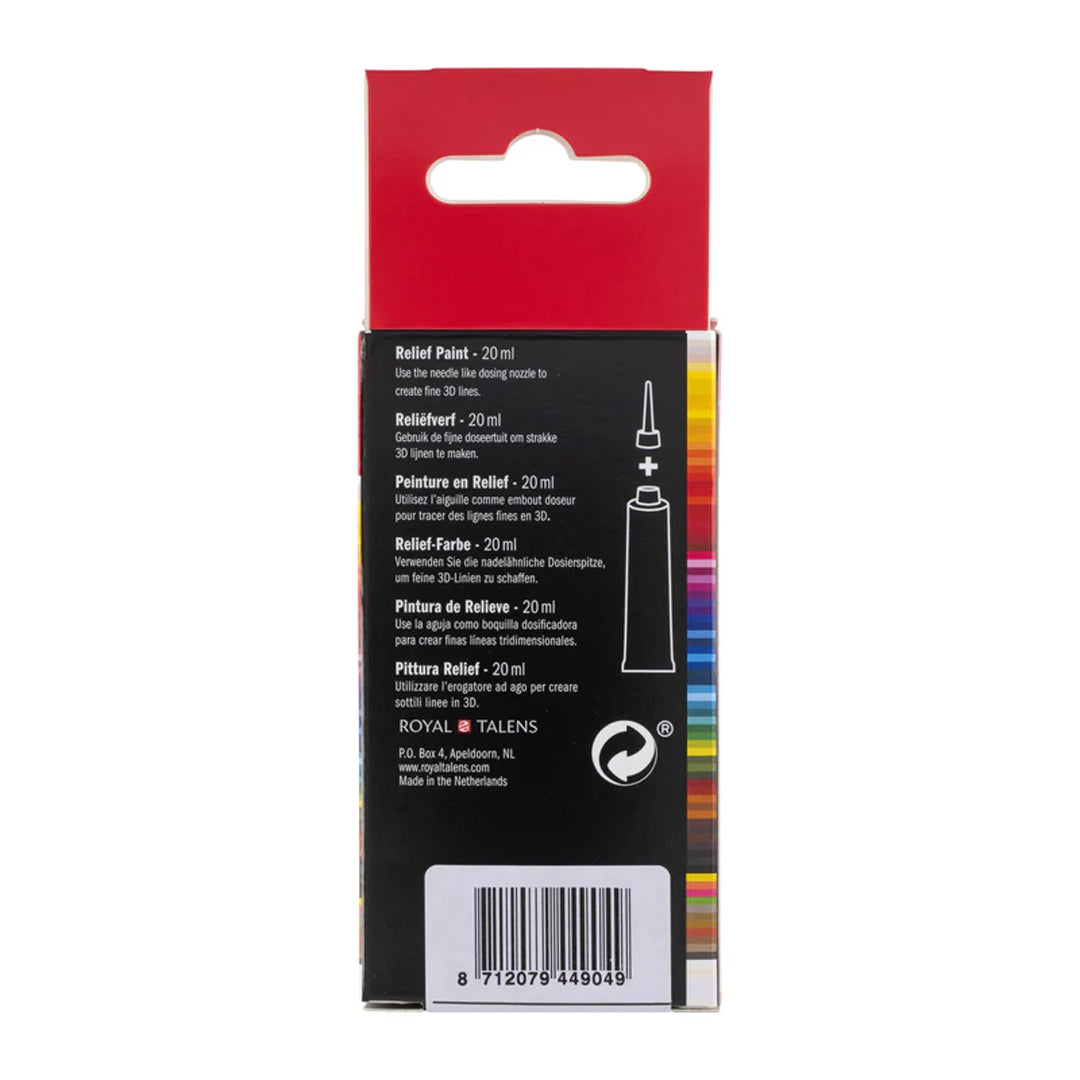 Amsterdam reljefiniai dažai, 20 ml