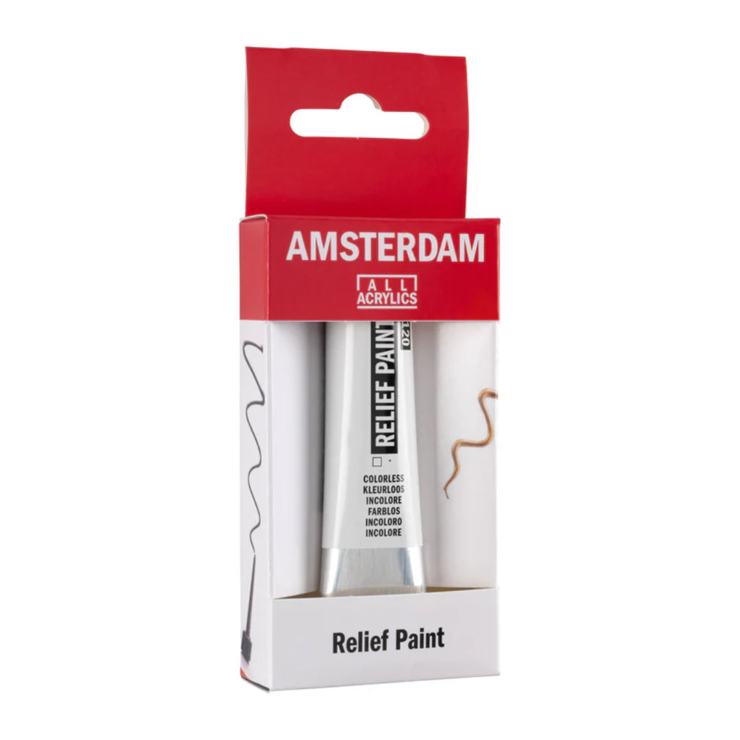 Amsterdam reljefiniai dažai, 20 ml