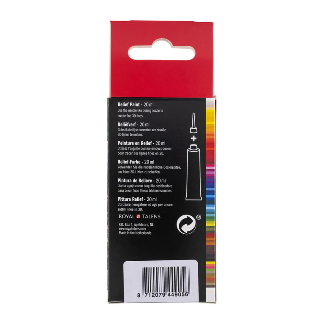 Amsterdam reljefiniai dažai, 20 ml