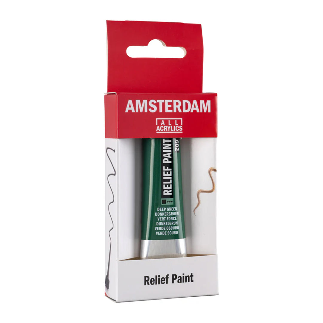 Amsterdam reljefiniai dažai, 20 ml