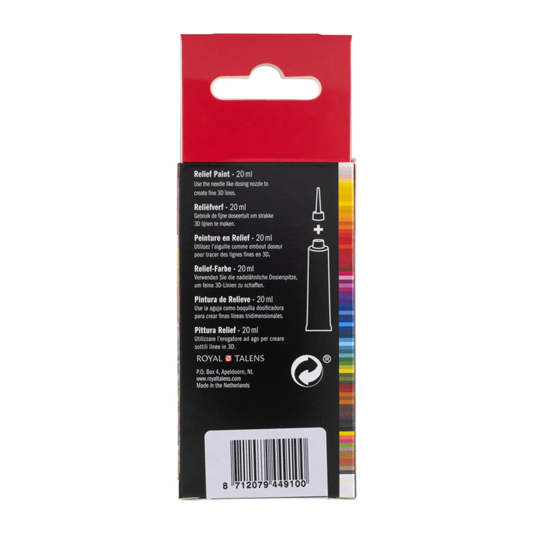 Amsterdam reljefiniai dažai, 20 ml