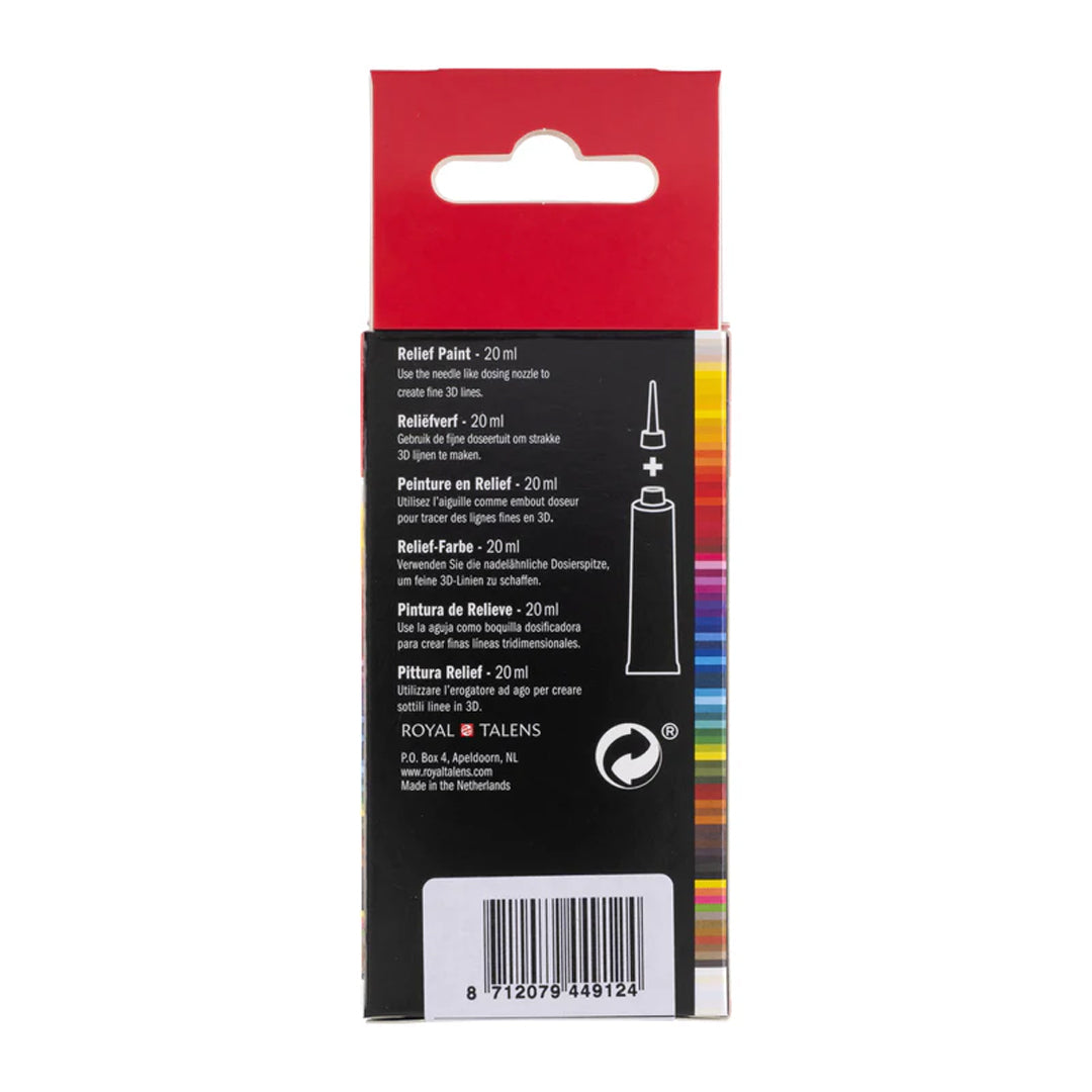Amsterdam reljefiniai dažai, 20 ml