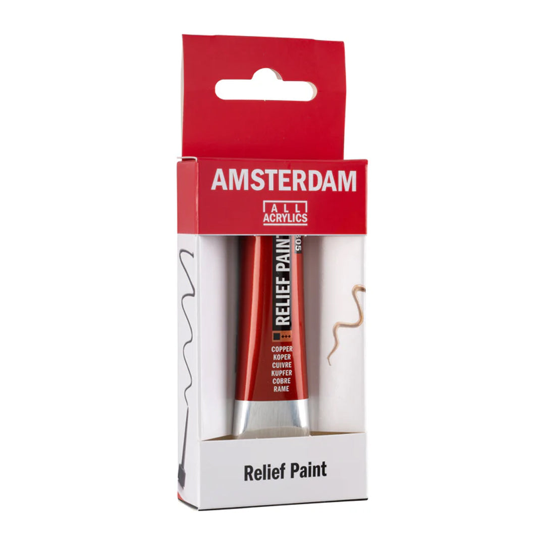 Amsterdam reljefiniai dažai, 20 ml