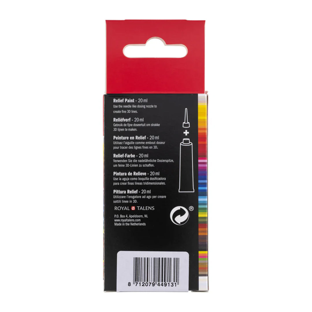 Amsterdam reljefiniai dažai, 20 ml