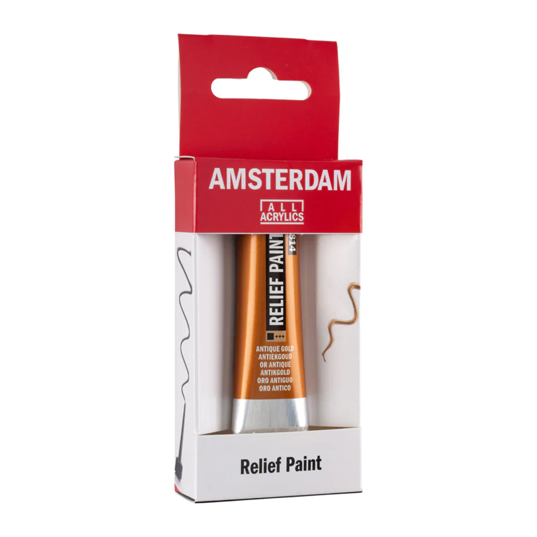 Amsterdam reljefiniai dažai, 20 ml