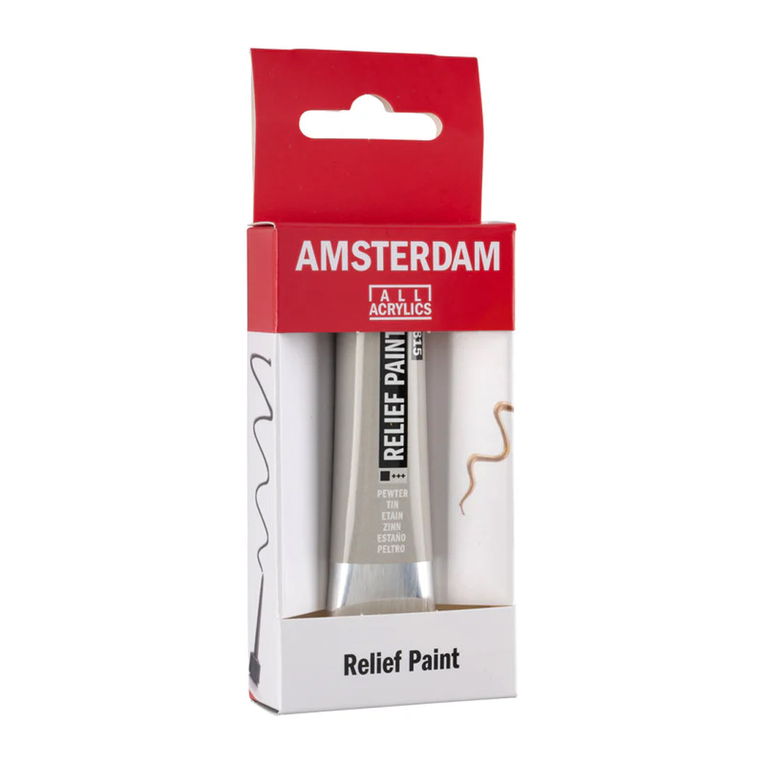 Amsterdam reljefiniai dažai, 20 ml