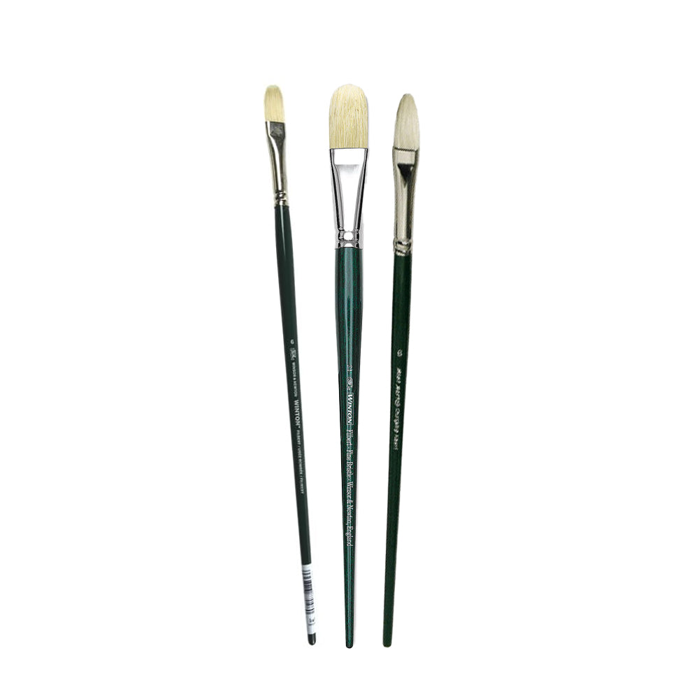 Winsor & Newton Winton Hog Filbert teptukas