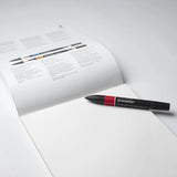 Winsor & Newton Heavyweight Bleedproof popieriaus bloknotas piešimui su markeriais, 160 gsm