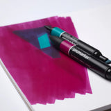Winsor & Newton Heavyweight Bleedproof popieriaus bloknotas piešimui su markeriais, 160 gsm